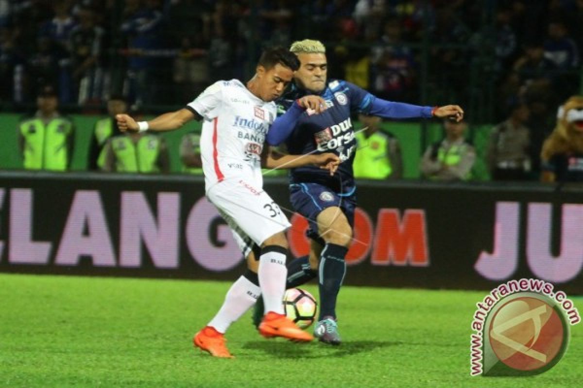 Arema Kandaskan Bali United 2-0