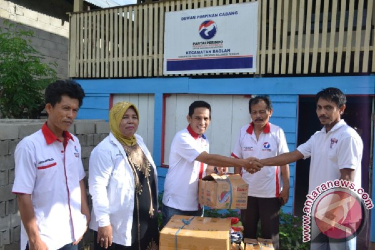 Perindo Tolitoli Segera Distribusikan Bantuan Untuk Korban Banjir