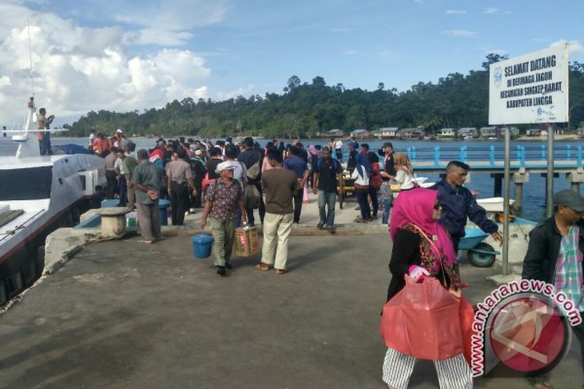 Dishub Lingga Siagakan Kapal Tambahan Antisipasi Mudik