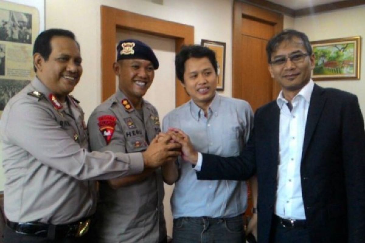 Brimob Polda Metro Minta Maaf kepada Antara