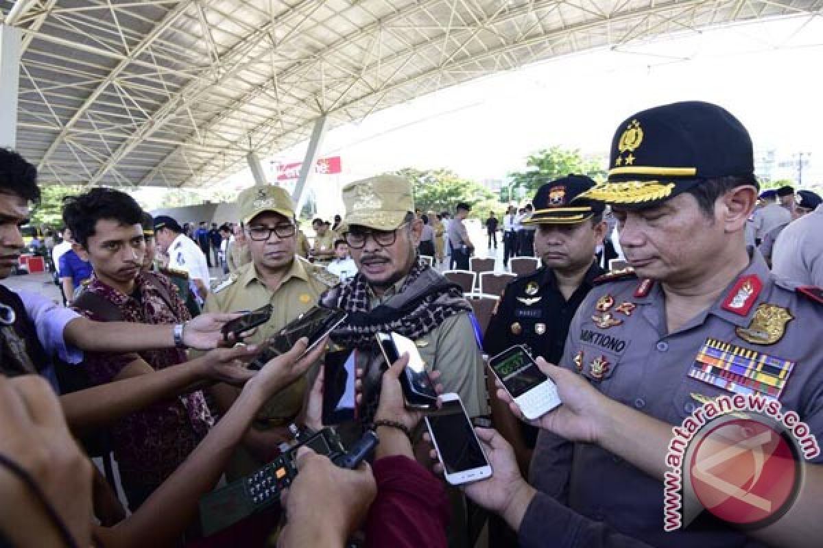 Gubernur Apresiasi Kinerja Aparat Ciptakan Sulsel Kondusif 