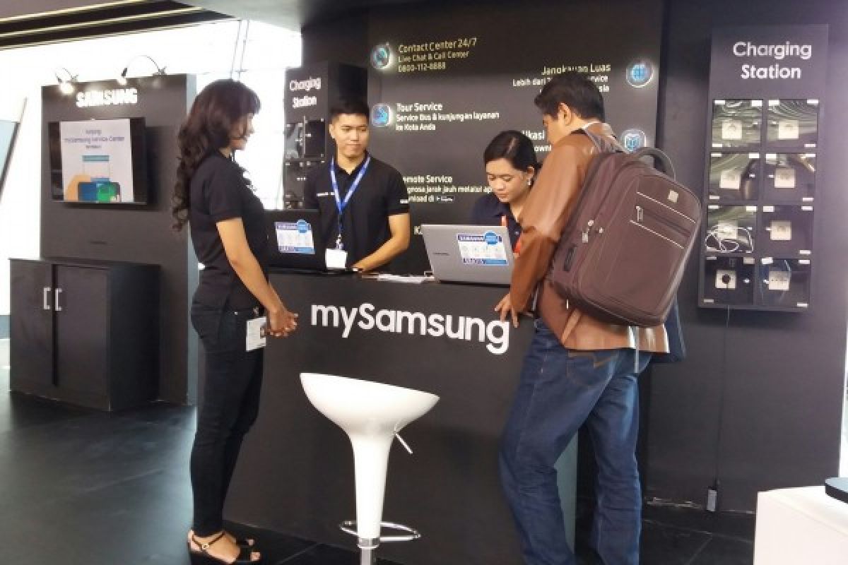 Samsung hadirkan layanan "Samsung Zone" di jalur mudik