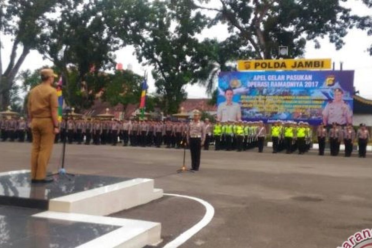  1462 Polisi Jambi dilibatkan Operasi Ramadniya 2017