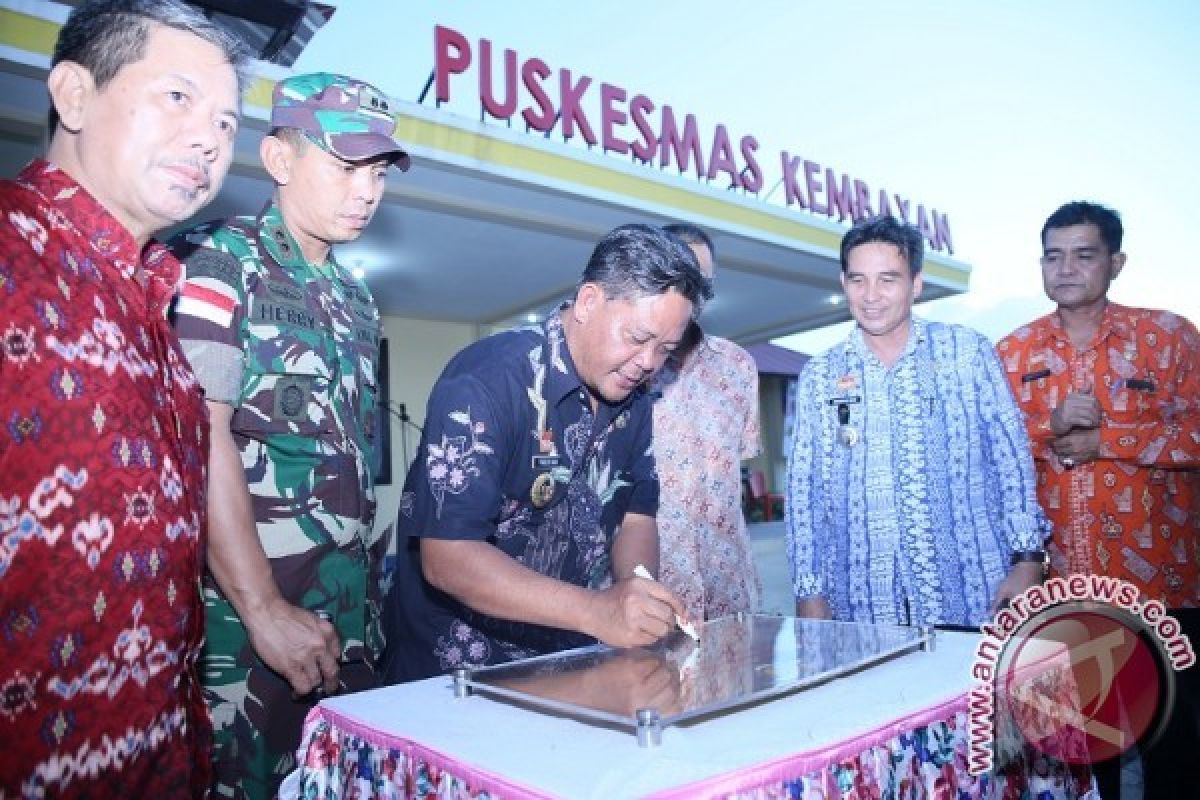 Bupati Sanggau : Ajak Warga Hidup Sehat