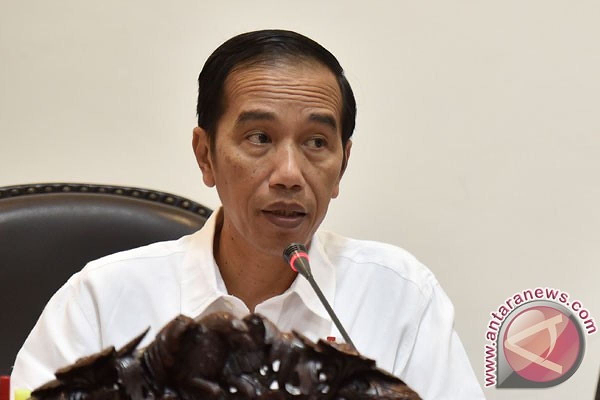 Jokowi praises young businessmen who promote local products