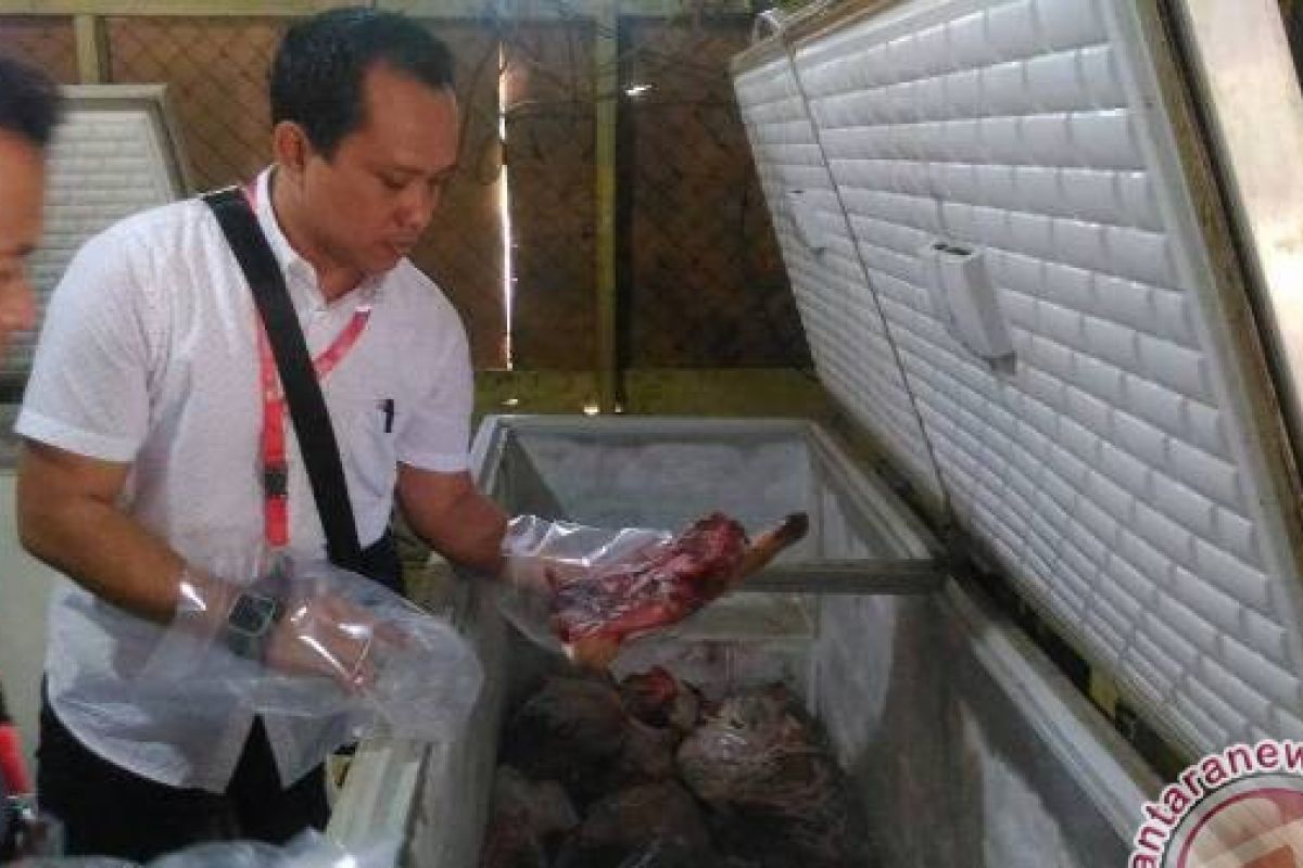 Satgas Pangan amankan dua ton daging celeng 