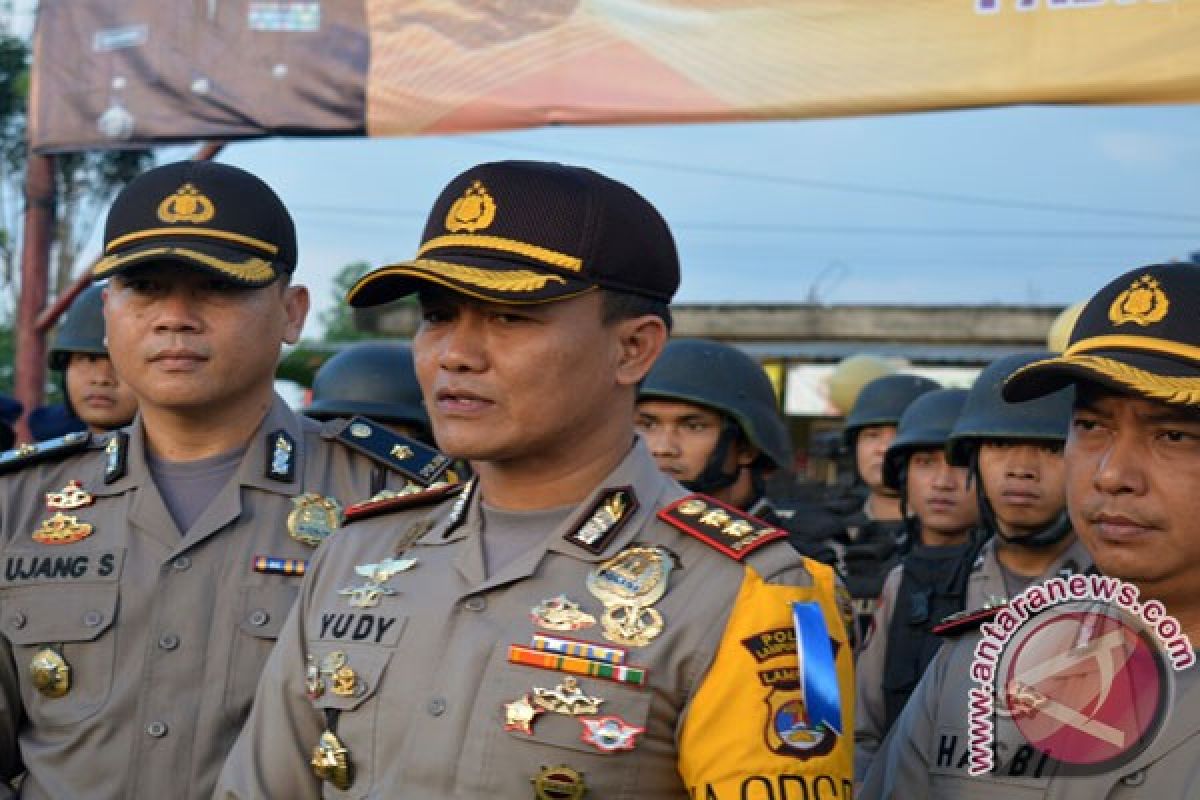 Polres Lampung Timur Siagakan 415 Personel