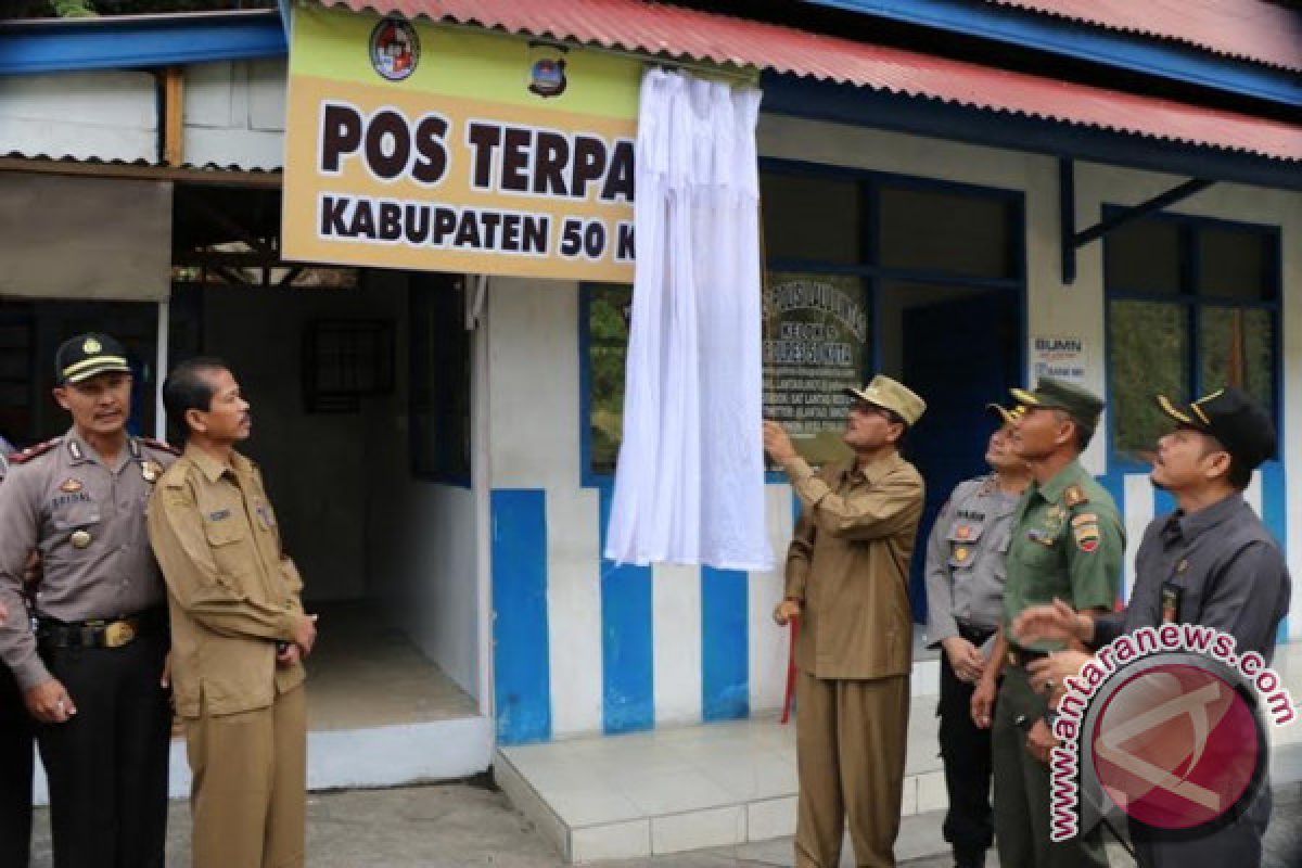 Polres Limapuluh Kota-Kampar Kerja Sama Amankan Lebaran