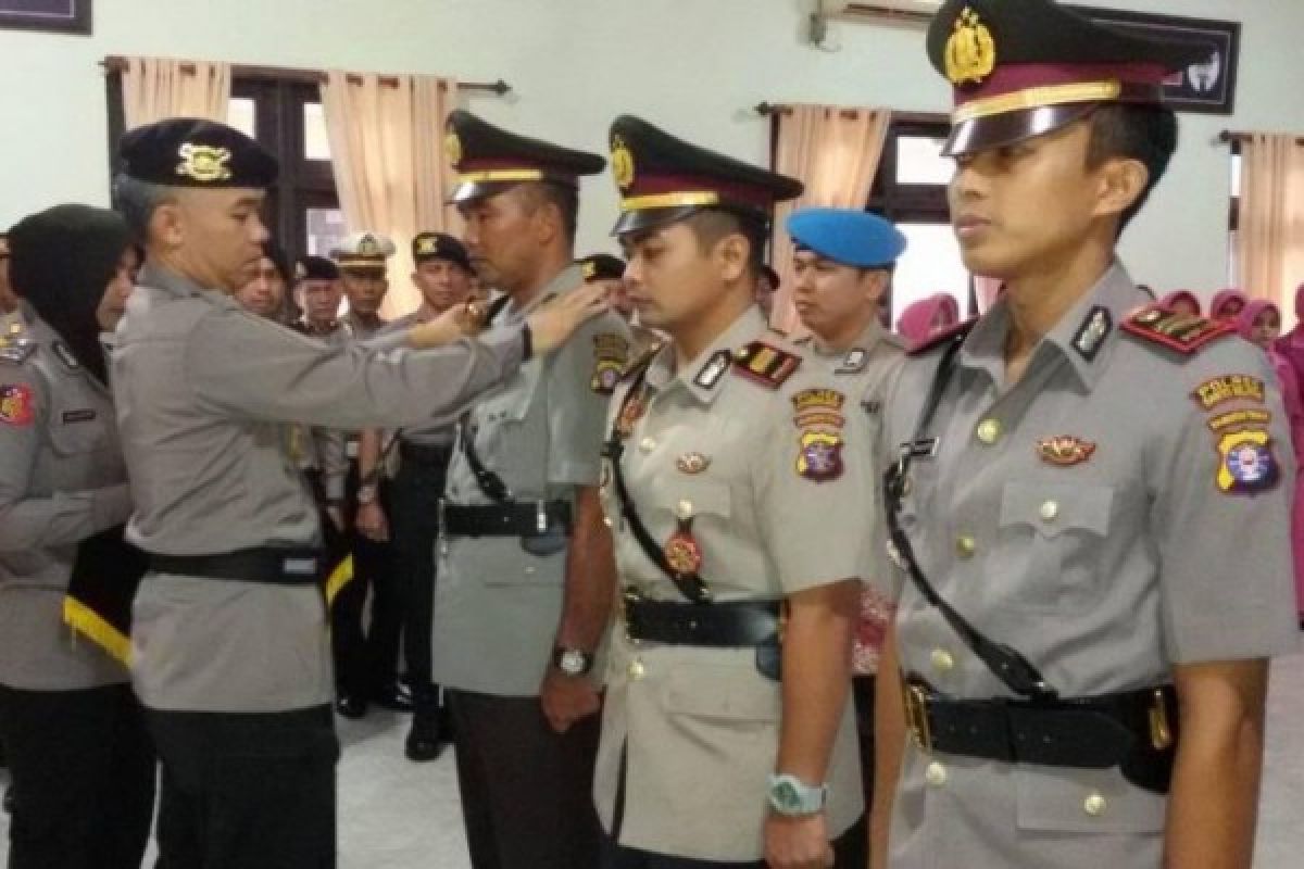 5 Perwira Polres Barito Utara Dimutasi