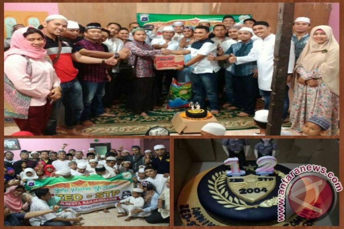 Letting 25 Polda Kalsel Syukuran Bersama Anak Yatim 