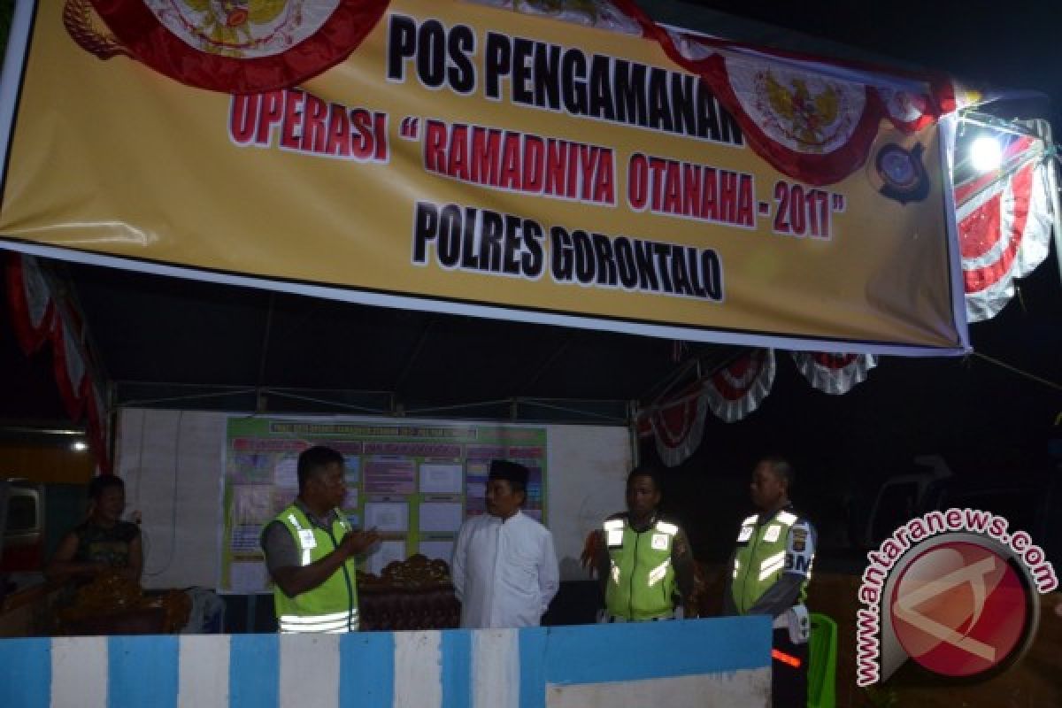 Polisi Gorontalo Siapkan Pos Pengamanan Tahun Baru