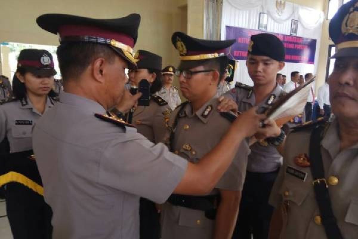 Tiga Pejabat di Polres Palangka Raya Bergeser