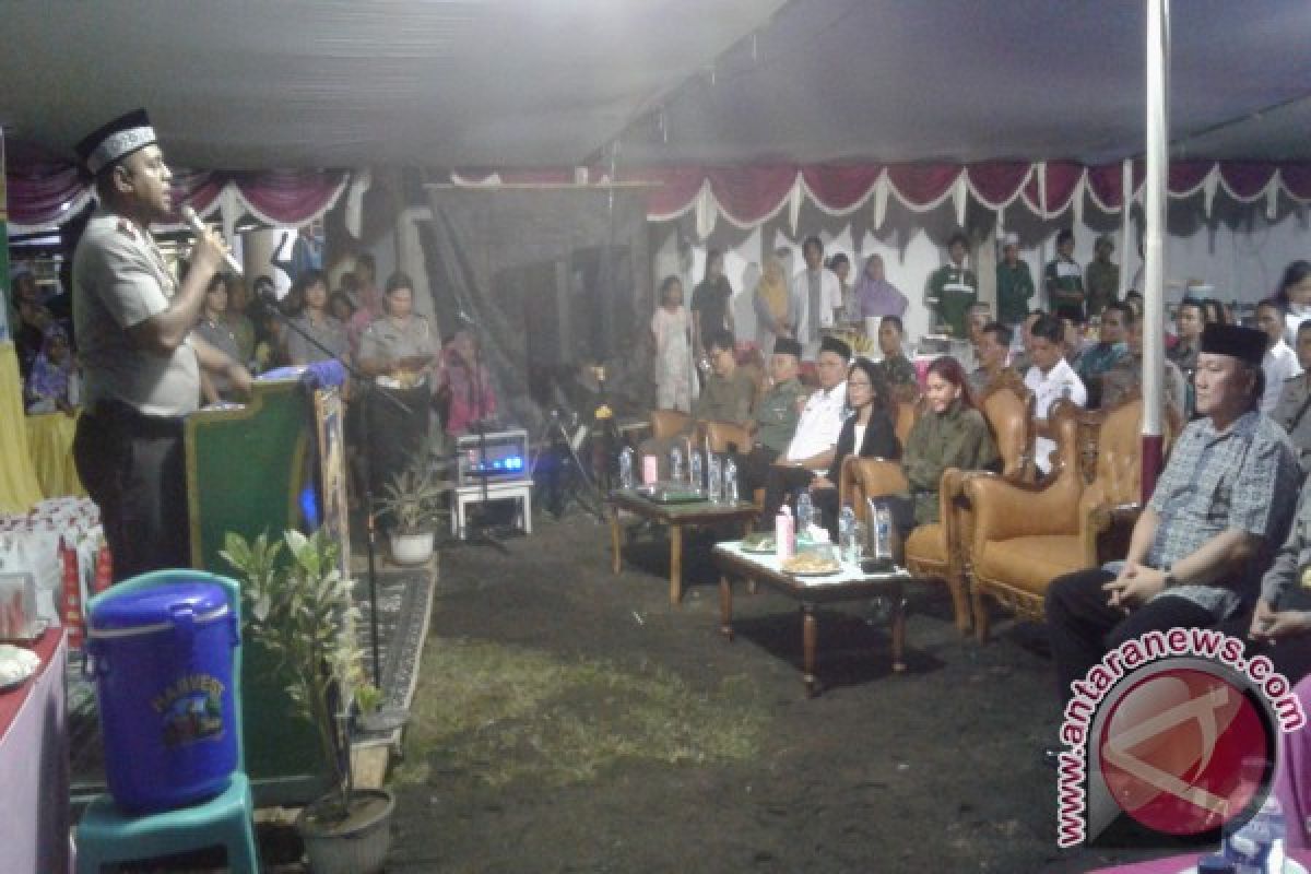 Bupati Berbagi Kasih Bukber Polres Minahasa Utara