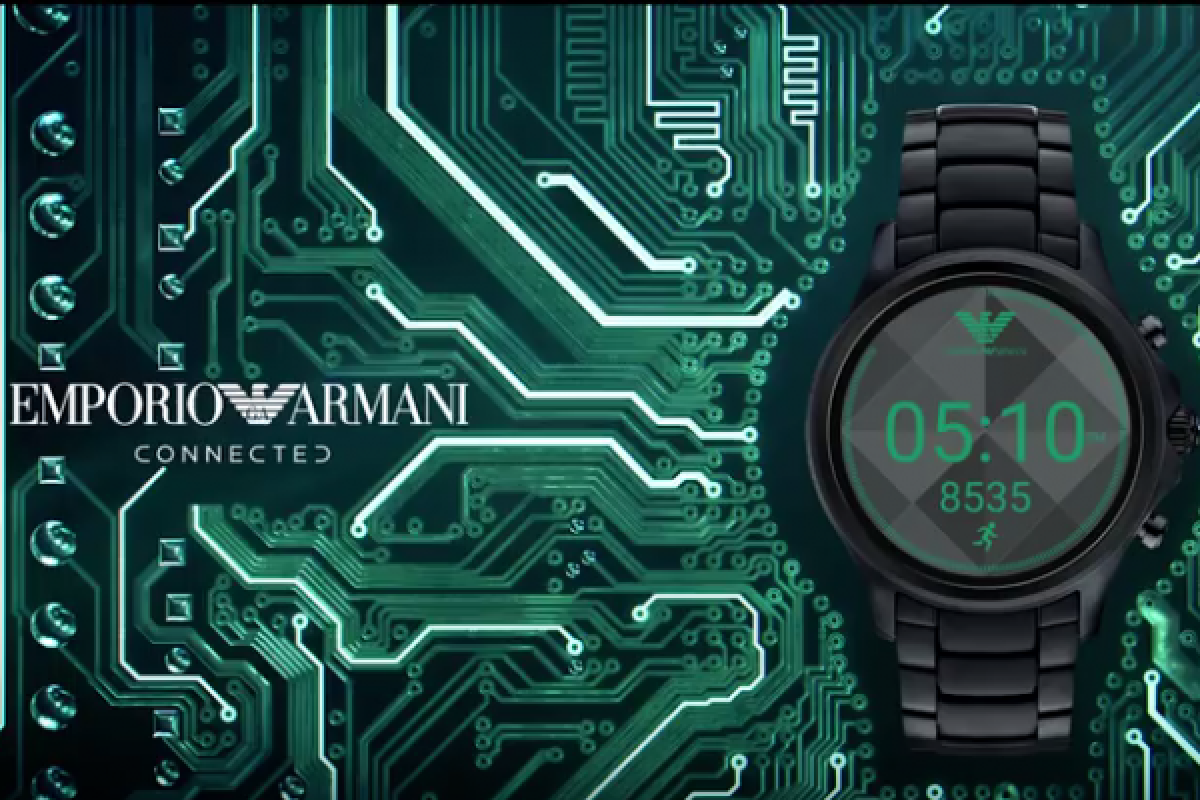 Smartwatch Armani akan meluncur September