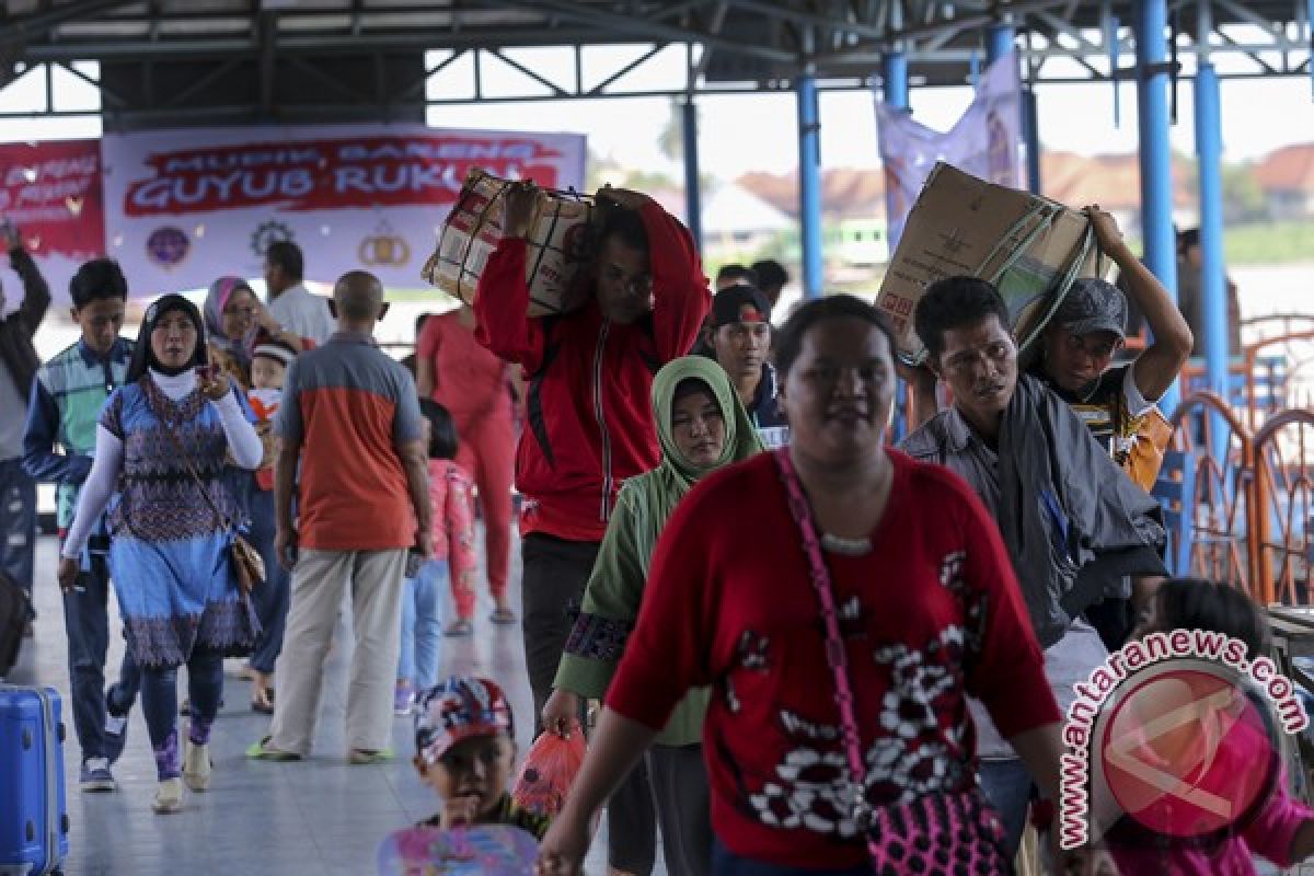 Pengguna jasa kapal cepat Palembang-Bangka meningkat