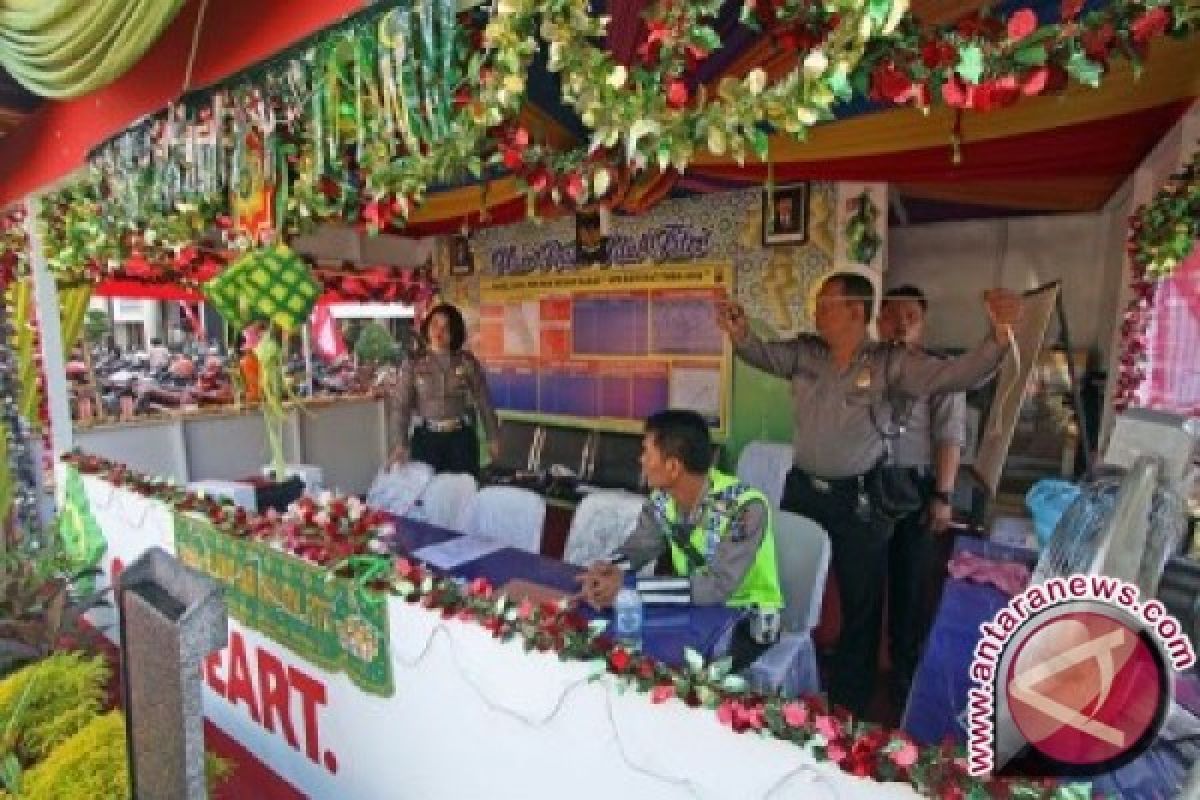 Polda dirikan 83 pos pengamanan Idul Fitri