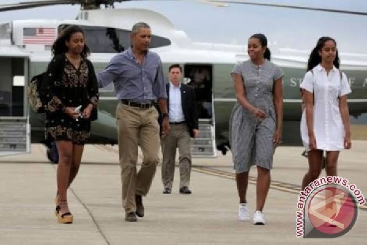 Obama dan Keluarga Liburan di Ubud Bali