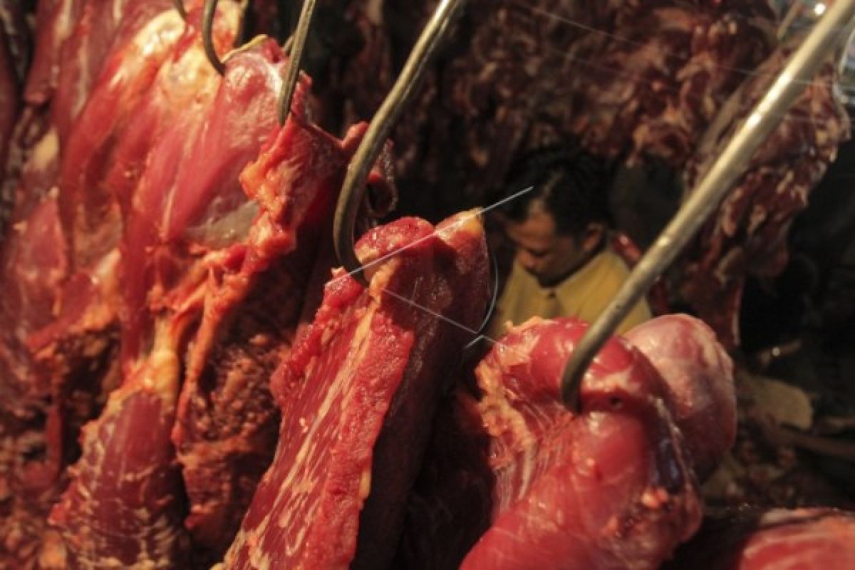 Harga daging sapi  di Yogyakarta stabil