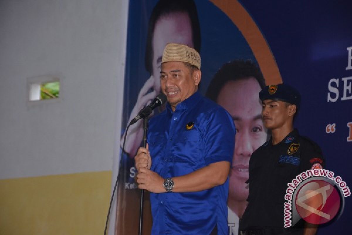 Hamim-Rachmat Gobel Salurkan 3.000 Paket Ramadhan