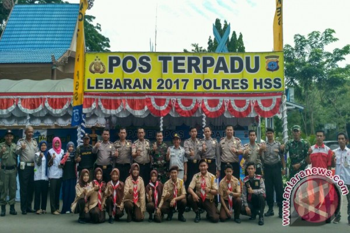 Polres HSS Siapkan Tiga Posko Lebaran 2017