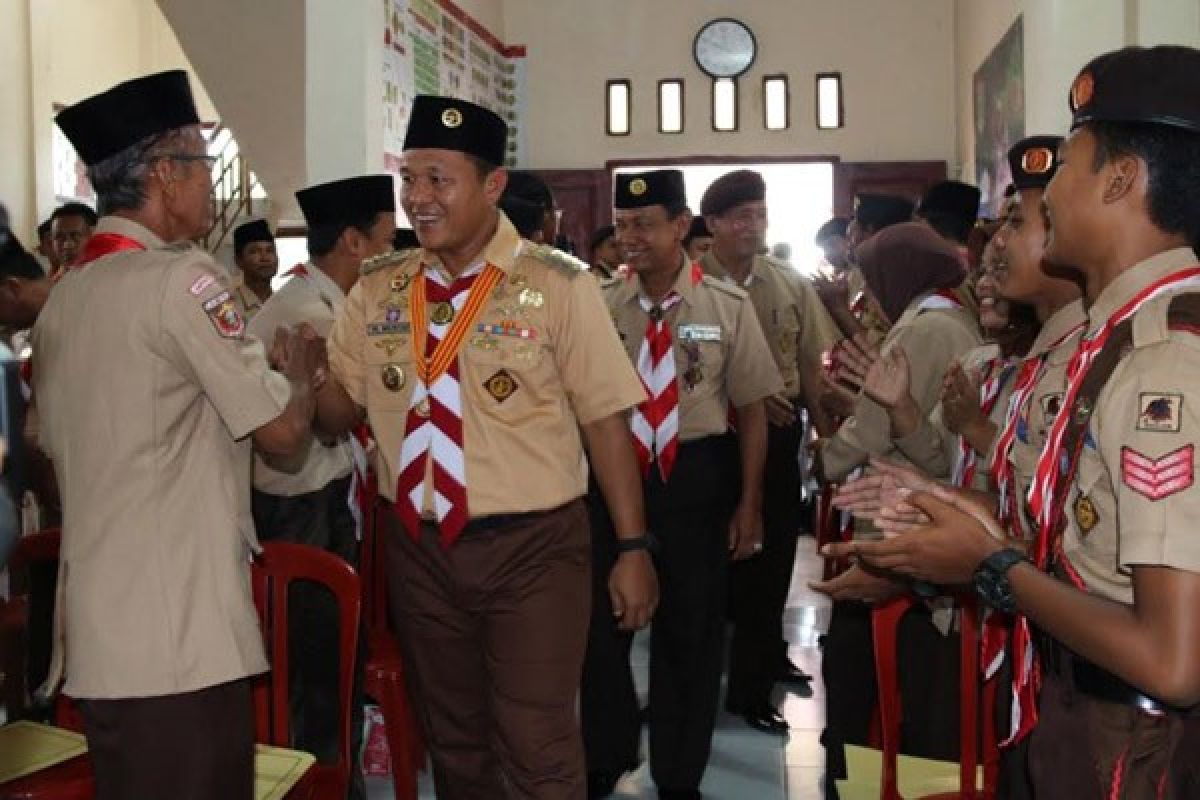 Lampung Tengah Libatkan Pramuka Lancarkan Arus Mudik 