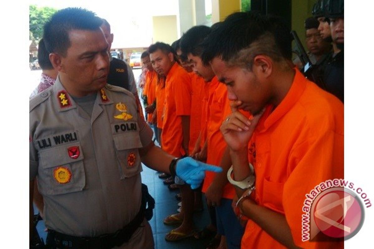 Polisi Palangka Raya Tembak Kaki Pencuri Sepeda Motor 