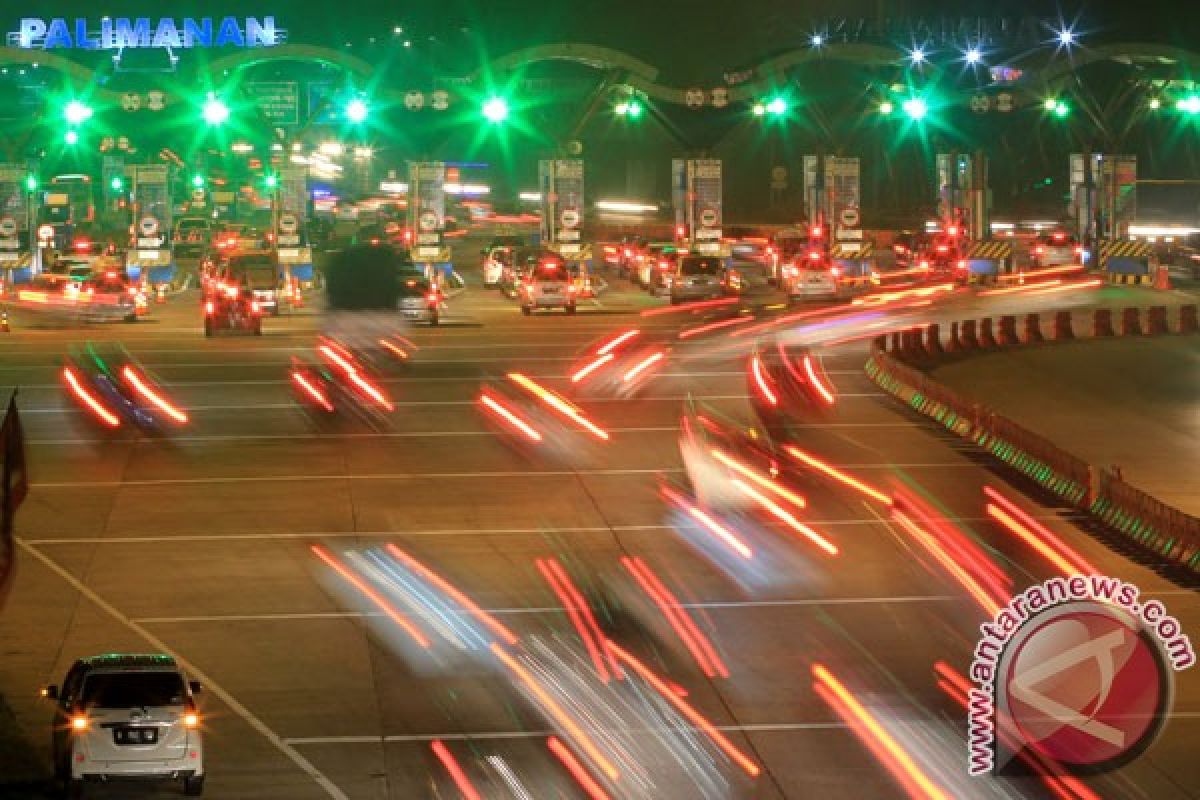 Arus balik Gerbang Tol Palimanan mulai meningkat