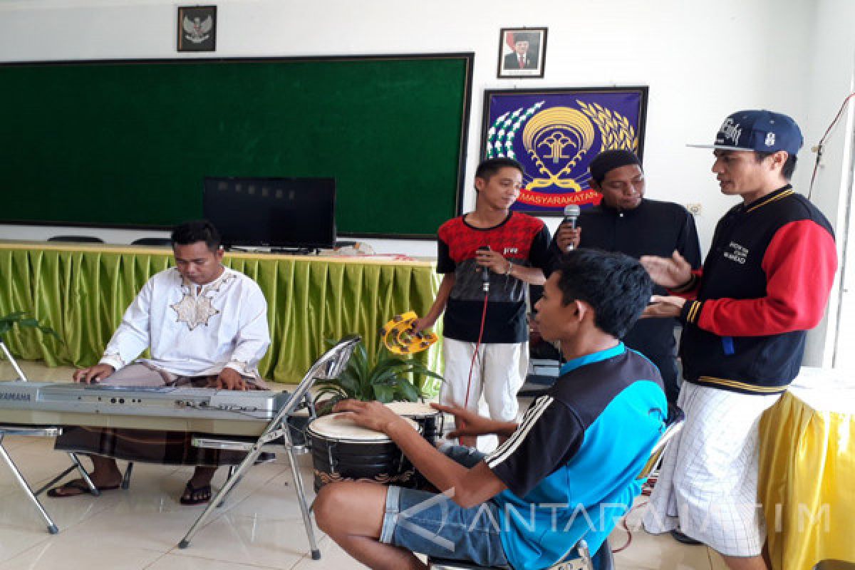 Warga Binaan Rutan Sumenep Ciptakan Dua Lagu (Video)