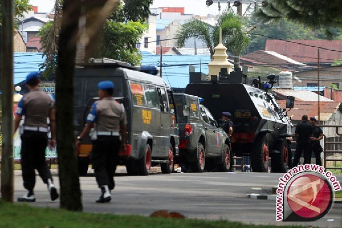 Penyerang polisi hingga tewas di Medan sel JAD