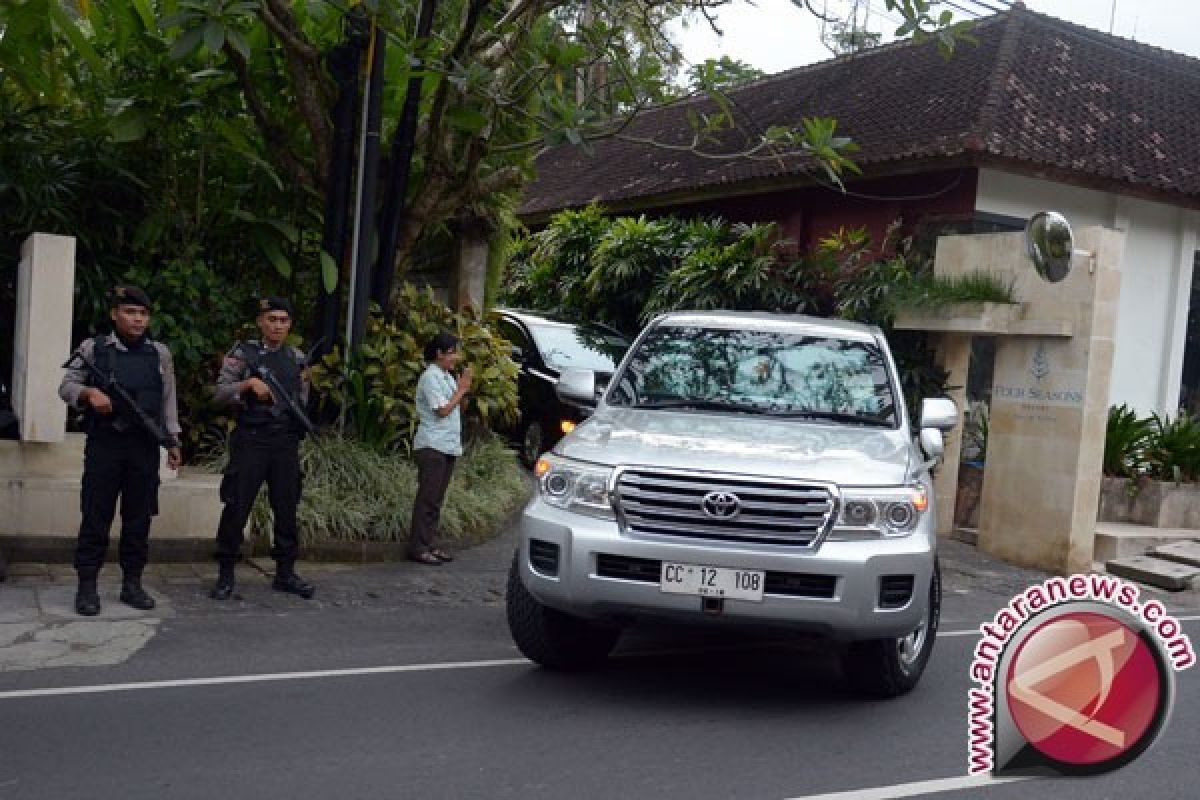 Rombongan Obama kunjungi objek wisata Jatiluwih