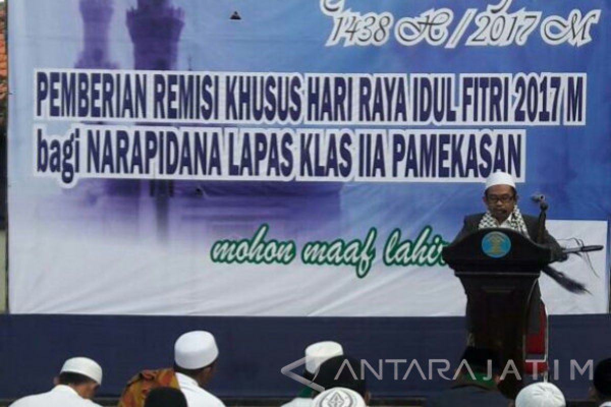 293 Narapidana Lapas Pamekasan Terima Remisi Idul Fitri