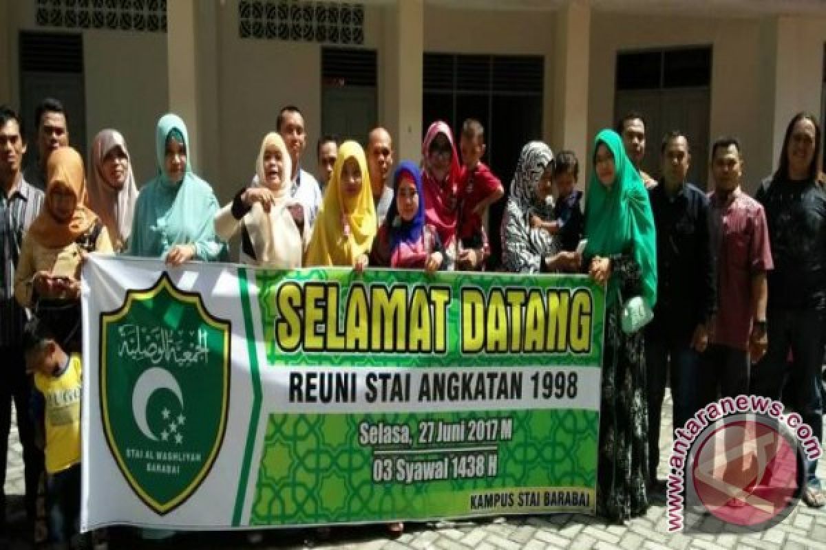 Mahasiswa STAI Al Washliyah Barabai Gelar Reuni