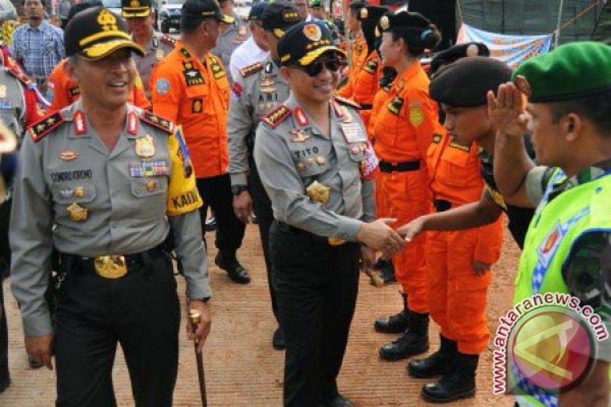 Kapolri Tinjau Rest Area Tol Jakarta-Cikampek