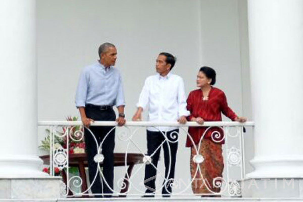 Jokowi Terima Obama di Istana Bogor (Video)
