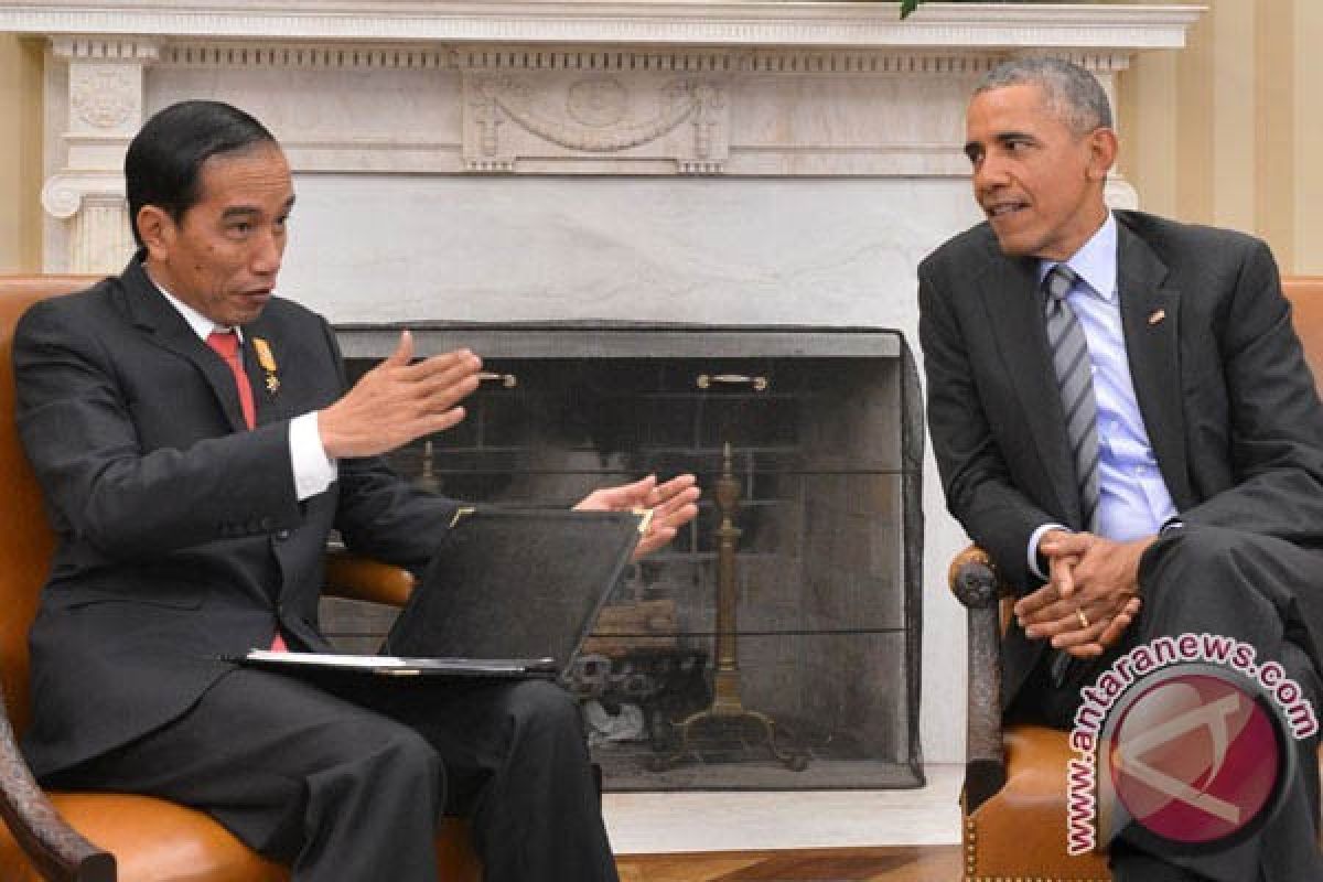 Presiden Terima Barack Obama di Istana Bogor