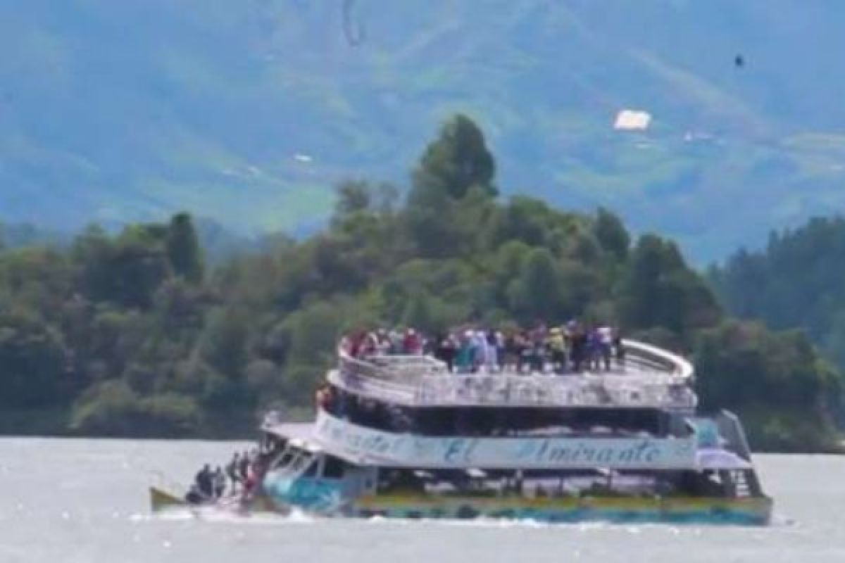 Kapal Tenggelam di Bendungan Kolombia, Menewaskan Sembilan Orang