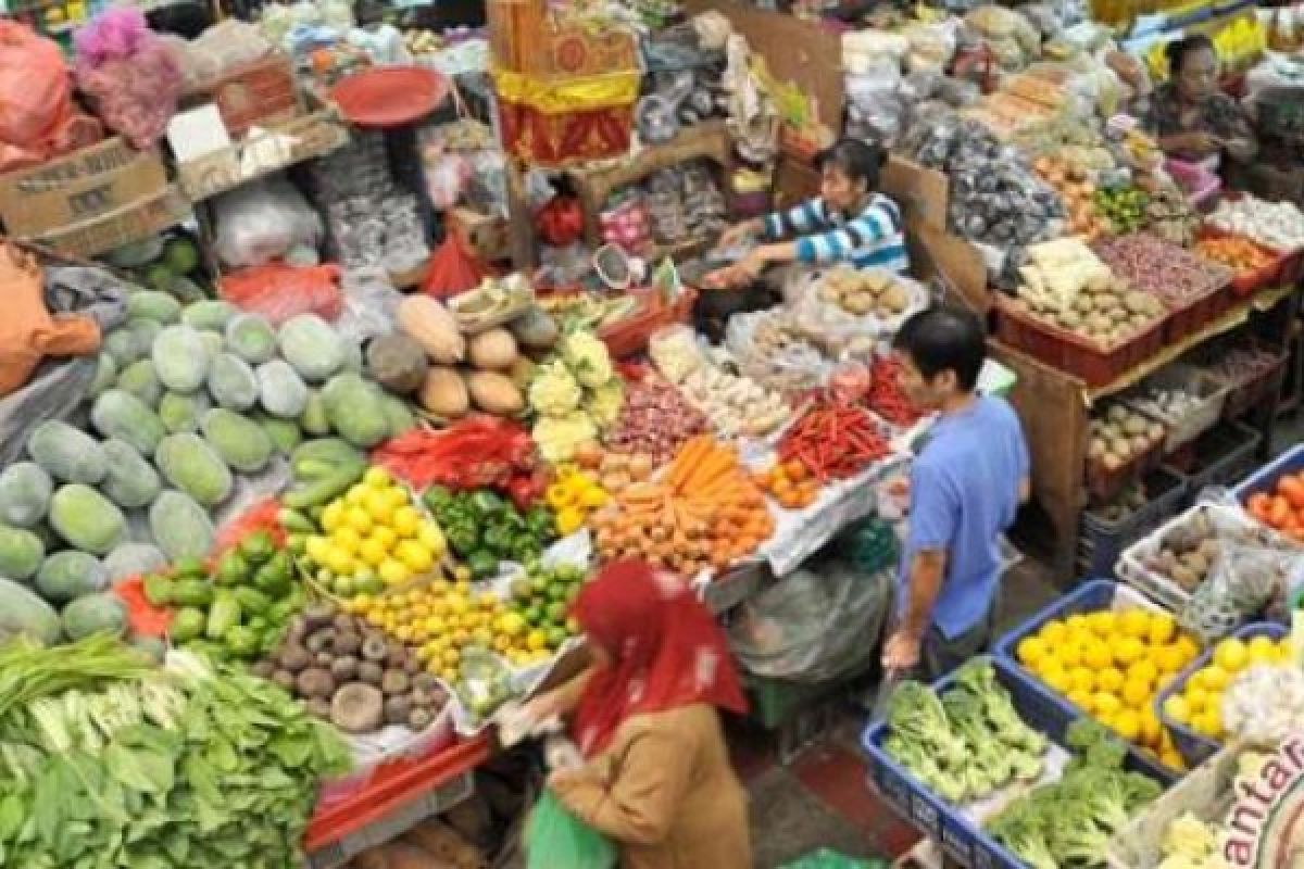 Libur Mudik, Pasar Tradisional Pekanbaru Sepi