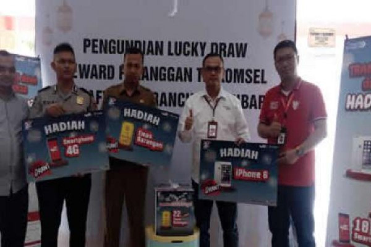  Telkomsel Umumkan Pemenang Undian Lucky Draw POI RAFI  
