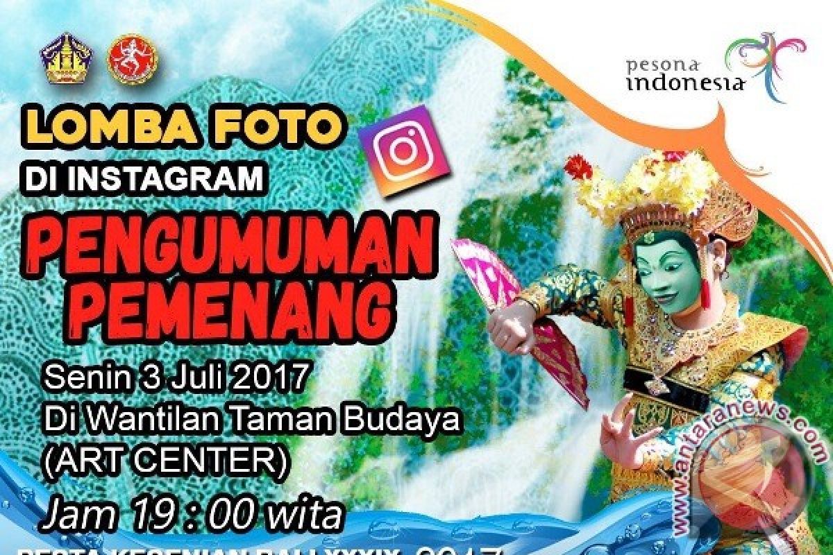 Pengumuman Pemenang Lomba Foto PKB 2017 di Instagram