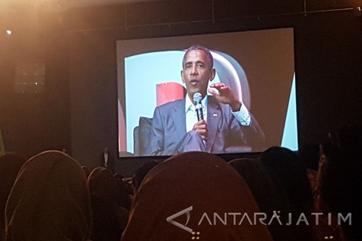 Obama Delivers Speech at Indonesian Diaspora Congress
