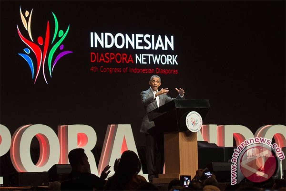 Pesan Obama pada Kongres Diaspora Indonesia