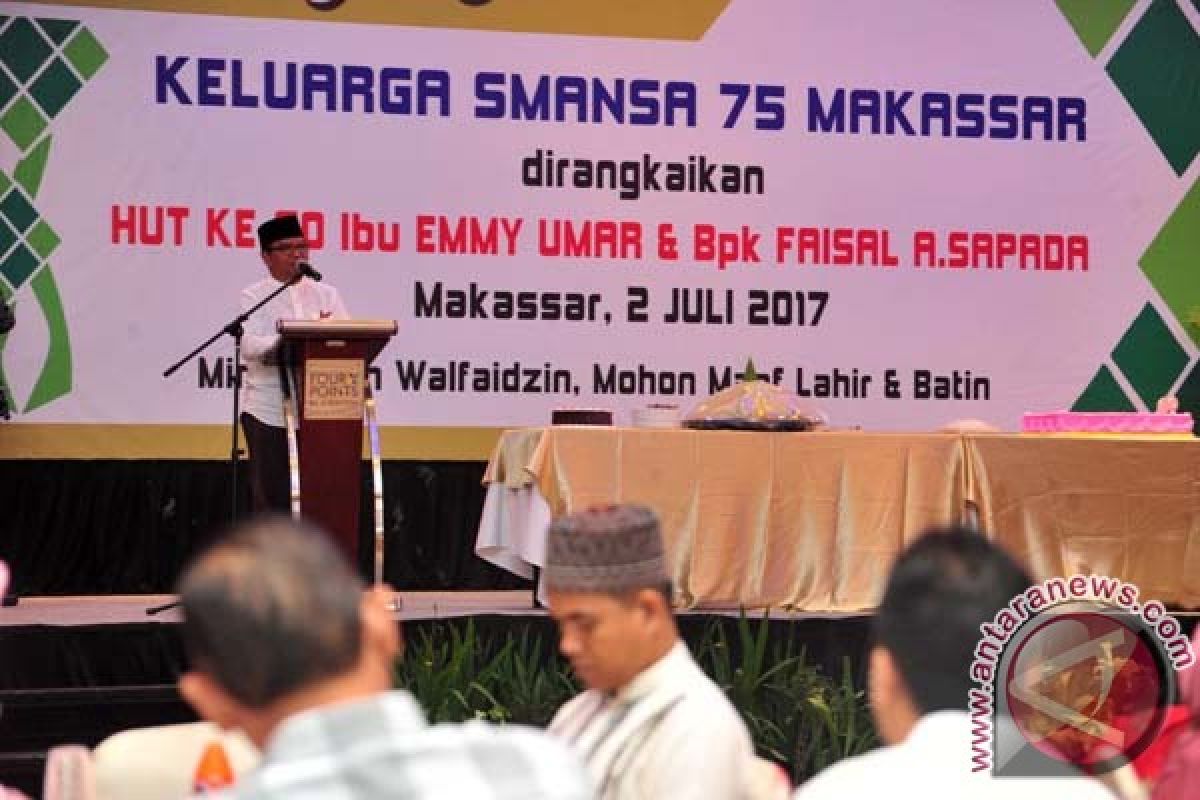 Wagub Sulsel Ingatkan IKA Smansa Perkuat Jaringan 