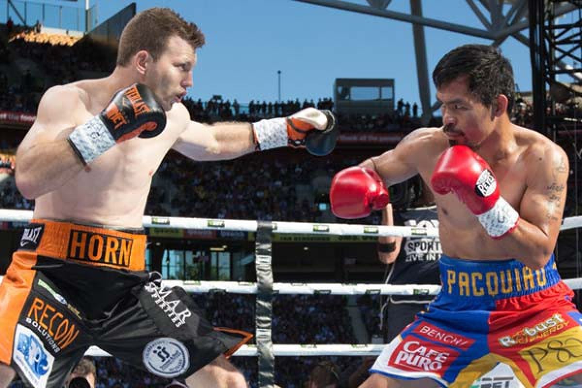 Arum optimistis akan pertarungan ulang Pacquiao vs Horn segera diumumkan