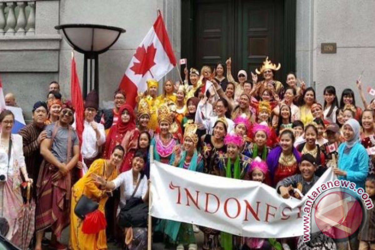 Parade Budaya Indonesia di Montreal Kanada