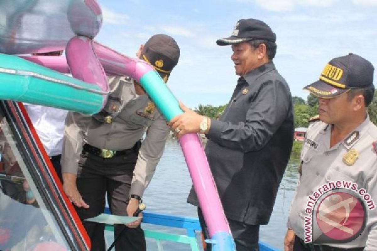 Pemprovsu Tinjau Pelabuhan Penyeberangan Tomok Samosir