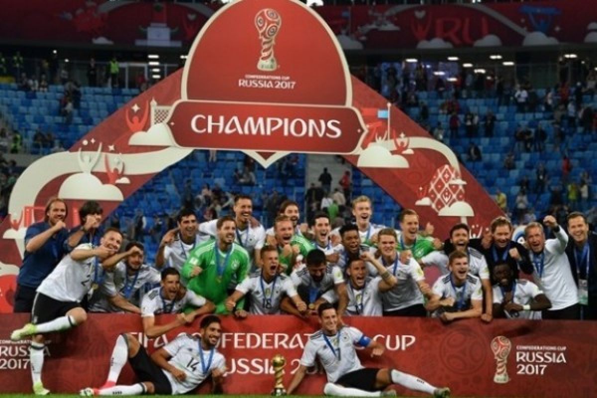 Jerman Juarai Piala Konfederasi 2017 Walau Kalah Penguasaan Bola