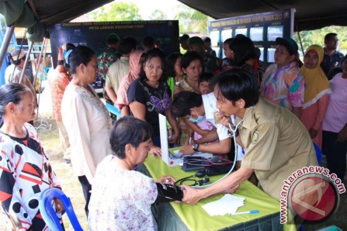 Pemkot Layani Pemeriksaan PTM Saat Pembukaan TMMD