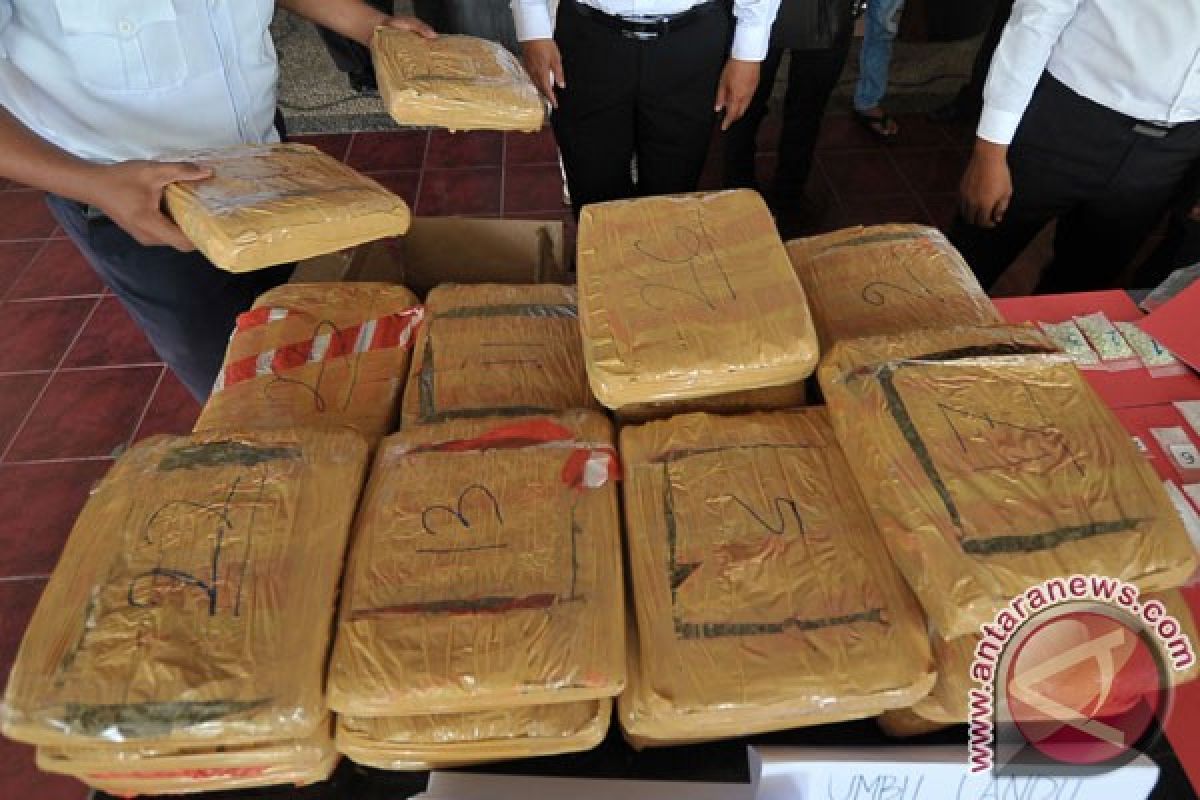 Pengedar ganja 12 kilogram ditangkap Polres Jembrana