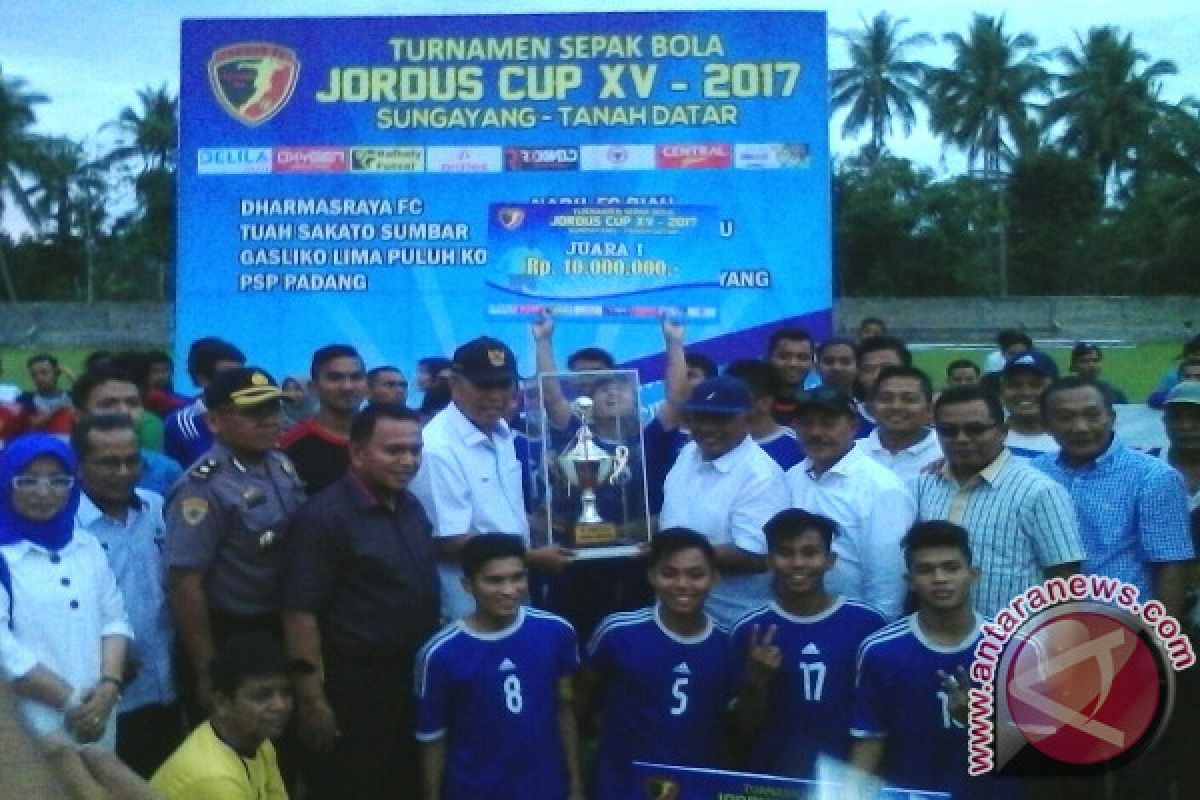 GAS Sawahlunto Juara Jordus Cup XV 2017