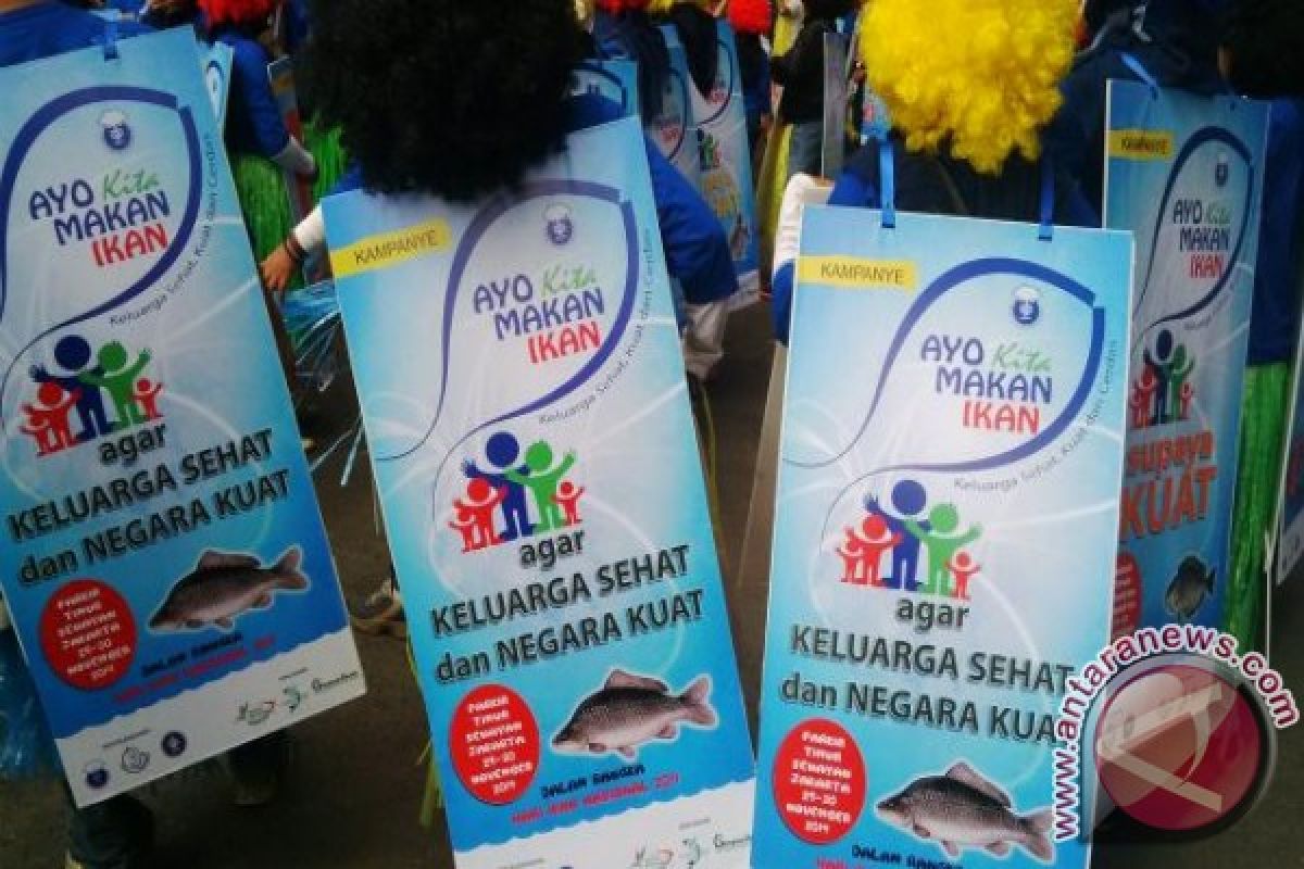 DKP Kabupaten Bangka Barat Kampanyekan Gemar Makan Ikan